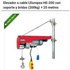 Wyciągarka elektryczna profesjonalna budowlana  Europa 100