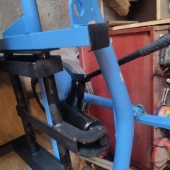 Wózek paleciak terenowy do palet, mauzerów, kontenerów, drze