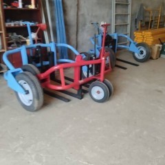 Wózek paleciak terenowy do palet, mauzerów, kontenerów, drze