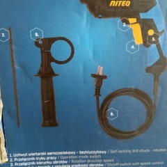 NAJTANIEJ Wiertarka Udarowa 810W Regulacja Prędkości Wysyłka