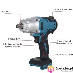 Klucz udarowy 1000Nm (makita)