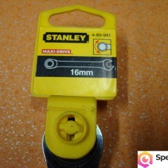 Klucz płasko-oczkowy GRZECHOTKA 16 mm  Ref: 4-89-941