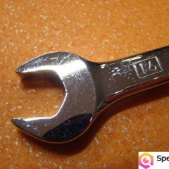 Klucz płasko-oczkowy GRZECHOTKA 16 mm  Ref: 4-89-941