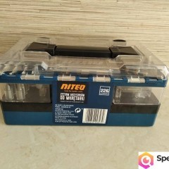 NAJTANIEJ Zestaw Akcesoriów Do Wkrętarki Bity Kołki Wiertła Wysyłka