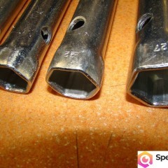 Klucz rurowy TONA / STANLEY Komplet 8 - 27, 11 PC