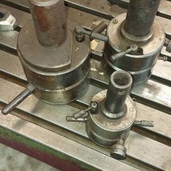 Zabierak uchwyt mocujący frezarka tokarka wiertarka fi 200