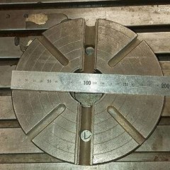 Zabierak uchwyt mocujący frezarka tokarka wiertarka fi 200