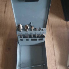 Pogłębiacze stożkowe - zestaw 6 szt.