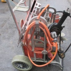 Piła ścienna elektryczna Husqvarna WS220 + agregat