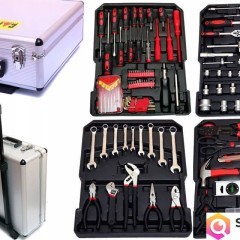 Zestaw kluczy w walizce walizka klucze narzędzia prezent