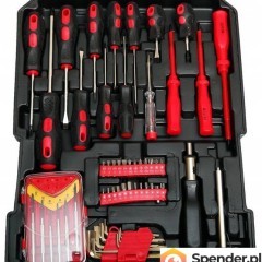 Zestaw kluczy w walizce walizka klucze narzędzia prezent