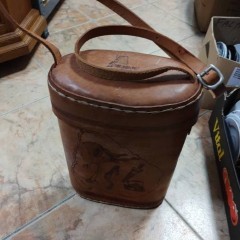 Skórzana urugwajska torba.