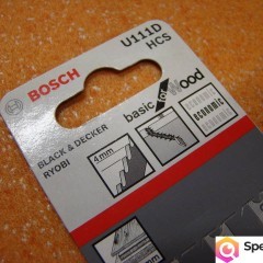 Brzeszczot BOSCH typ: U 111 D 3 szt.  Ref. 2 608 637 559