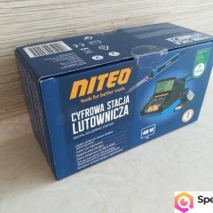 NAJTANIEJ Cyfrowa Stacja Lutownicza 450st 48W Lutownica + Akcesoria Wysyłka