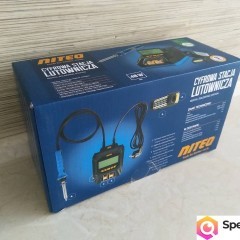 NAJTANIEJ Cyfrowa Stacja Lutownicza 450st 48W Lutownica + Akcesoria Wysyłka