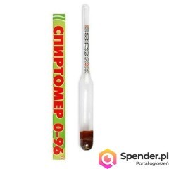 ALKOHOLOMIERZ MIERNIK WSKAZNIK ROSYJSKI 0-96% do bimber -u