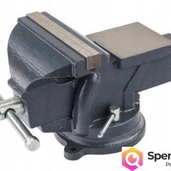 Imadło ŚLUSARSKIE 150 mm Obrotowe z Kowadłem 360