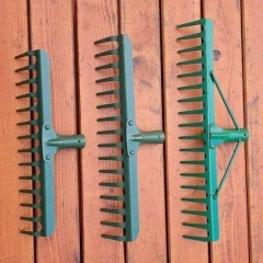 GRABIE OGRODOWE WZMOCNIONE 18 GRABKI METALOWE GRABIE OGRODOW