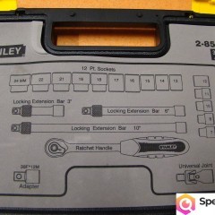 Zestaw kluczy nasadowych 3/8" STANLEY 21 szt. Ref: 2-85-583