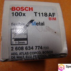 Brzeszczot BOSCH do wyrzynarki T 118 AF 69 PC 2 608 634 774