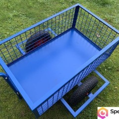 POLSKI POLSKWÓZEK OGRODOWY GOSPODARCZY DWUKOŁOWY 210 LITRÓW