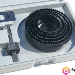 zestaw 8 otwornic  51 - 102mm