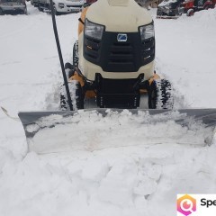 MOCNA odśnieżarka kosiarka traktor całoroczny Cub Cadet 24KM
