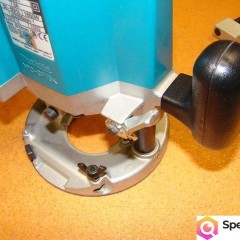 Frezarka górnowrzecionowa MAKITA 1650 W, tuleja mocowania 6,8,12mm Ref 3612