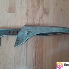 Klucz nastawny do rur typu żabka RSRf 50 z czasów PRL