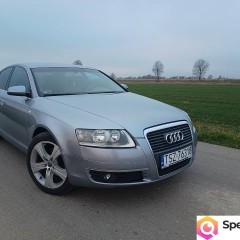 Audi A6 C6 2005 2.0TDi Sedan Klimatyzacja Skóra Podgrzewane fotele