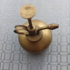 Stara oliwiarka z mosiądzu - antyk - Tanio