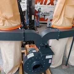 Odciąg trocin odpylacz 7500 m3/h 4 workowy Polski Produkt