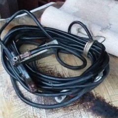 SPAWARKA PRZEWÓD GRUBY SPAWALNICZY Z KOŃCÓWKAMI