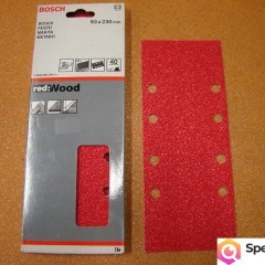 Papier ścierny BOSCH Granulacja 40 93x230 mm Ref. 2608605294