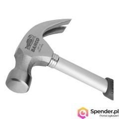 Młotek ciesielski, budowlany profesjonalny, Bahco 429 16, 450/750g