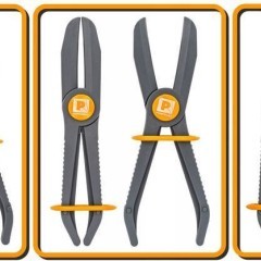 SZCZYPCE DO ZACISKANIA PRZEWODÓW Z CIECZĄ ZACISKI WĘŻY GUMOWYCH PALIWOWYCH