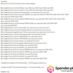 bity Holex garant  , wera , wurth Duży zestaw  Okazja