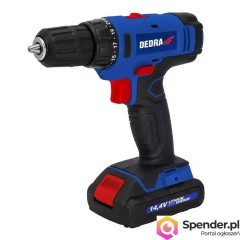 WIERTARKO-WKRĘTARKA, WKRĘTARKA DEDRA DED7878B 14,4V, 2X1,5AH LI-ION, UCHWY…