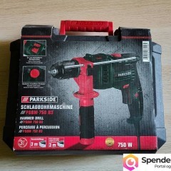 2 walizki plastikowe po narzędziach Parkside