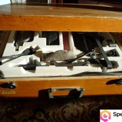 zestaw NIEUŻYWANY: wiertarka + piła + szlifierka prod. ZSRR