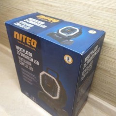 NAJTANIEJ Akumulatorowy Wentylator Ze Światłem LED + Pilot Wysyłka