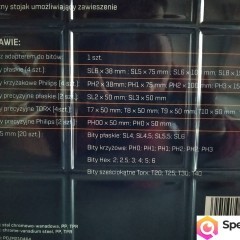 NAJTANIEJ Zestaw Śrubokrętów i Wkrętaków + Bity + Stojak Wys