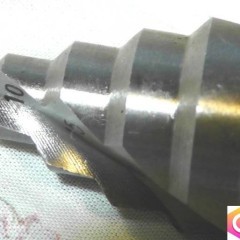 Wiertlo stozkowe wielo-stopniowe tytanowe  spiralne 6-60 mm