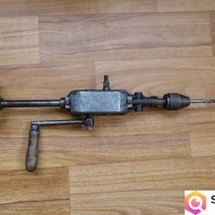 Stara wiertarka korbowa ręczna duża *sprawna