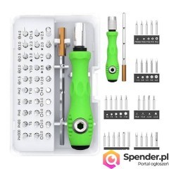 Profesjonalny zestaw magnetycznych wkrętaków | 32w1