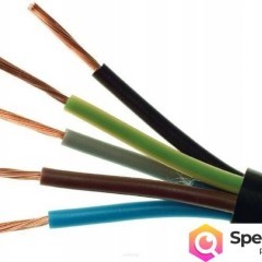 PRZEWÓD KABEL giętki linka siłowy budowlany OWY 5x2,5 1MB