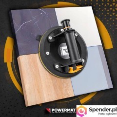 PRZYSSAWKA PRÓŻNIOWA DO PŁYTEK UCHWYT Z POMPKĄ GLAZURY SZYB 190 KG 200 MM