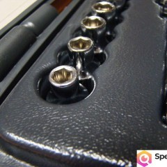 Zestaw kluczy nasadowych 3/8" STANLEY 34 szt. Ref: 1-89-036