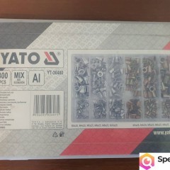 ZESTAW NITONAKRĘTEK STALOWE ALUMINIOWE M3- M10 300