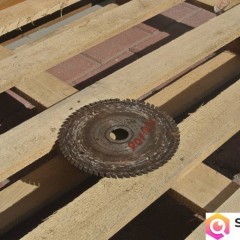 Tarcza Do drewna fi180 195mm 30mm okazja/ Zębata+